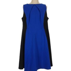 Alyx Blue and Black Midi Dress